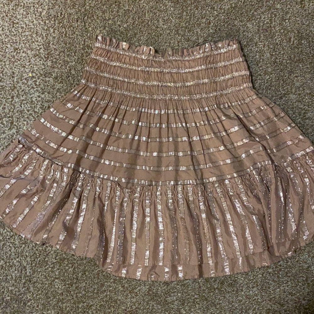 Current Air Los Angeles Blush Pink Skirt Large